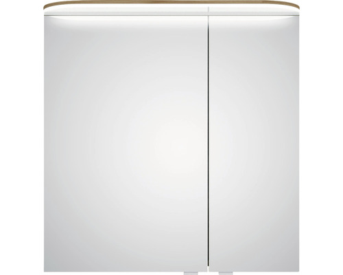 Armoire de toilette Pelipal Balto Sprint 70 x 17 x 72,3 cm chêne riviera 2 portes led IP 20