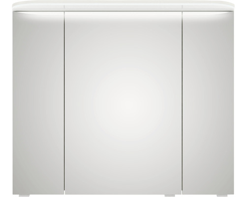 Armoire de toilette Pelipal Balto Sprint 85,2 x 17 x 72,3 cm blanc 3 portes led IP 20