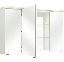 Spiegelschrank Balto Sprint 120 x 17 x 70,3 cm weiß 3-türig LED IP 20