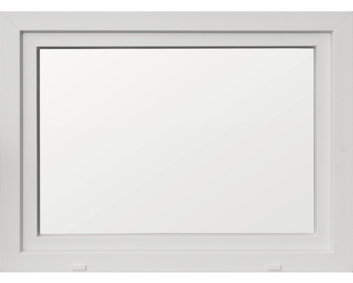 Fenêtre en plastique blanche