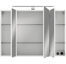 Spiegelschrank Serie 6005 Sprint 98 x 17 x 70,3 cm weiß 3-türig LED IP 20