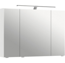 Spiegelschrank Serie 6005 Sprint 98 x 17 x 70,3 cm weiß 3-türig LED IP 20
