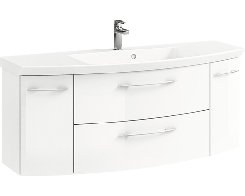 Meuble-lavabo avec meuble sous-vasque et robinet