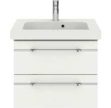 Waschtischunterschrank mit Waschbecken und Armatur