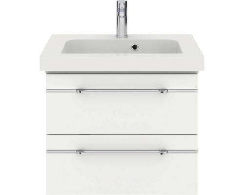 Meuble sous-lavabo avec lavabo et robinet