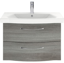 Waschtischunterschrank mit zwei Schubladen und Waschbecken