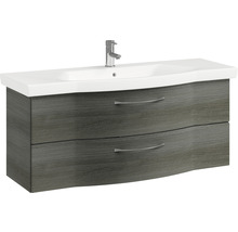 Waschtischunterschrank mit zwei Schubladen und Waschbecken