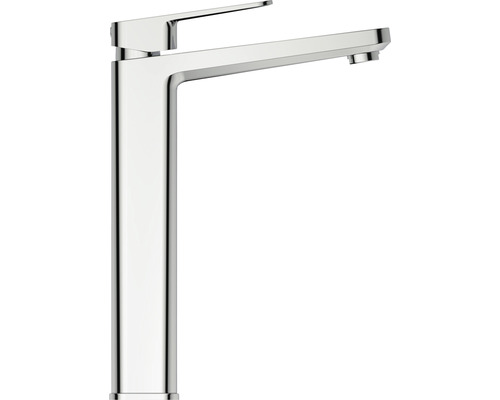 Chromfarbene Waschtischarmatur