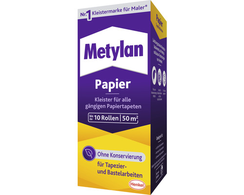 Colle à tapisser papier Metylan 125 g