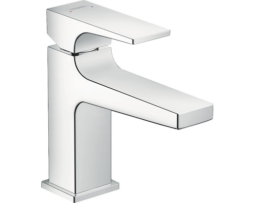 hansgrohe Waschtischarmatur METROPOL 100 mit Push-Open Ablaufgarnitur chrom 32500000