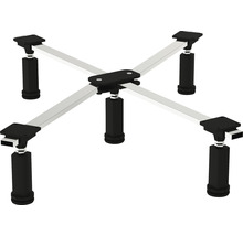 Support de machine à laver avec quatre pieds et des supports stables