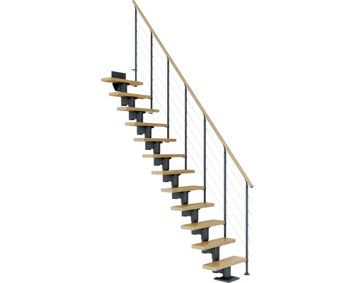Pertura Mittelholmtreppe Spiros Anthrazit Gerade 75 cm Relinggeländer Eiche Lackiert 13 Stufen / 14 Steigungen Pertura Mittelholmtreppe Spiros Anthrazit Gerade 75 cm Relinggeländer Eiche Lackiert 13 Stufen / 14 Steigungen