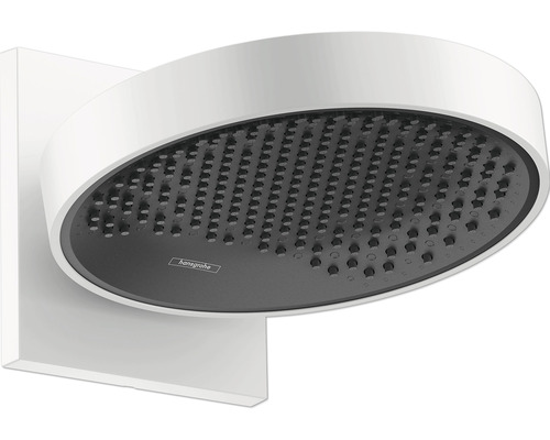 Pommeau de douche hansgrohe Rainfinity 250 1jet rond Ø 250 mm blanc mat 26227700 Pomme de douche Hansgrohe Raindance S 240 avec raccord mural