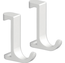 Deux crochets de porte à suspendre