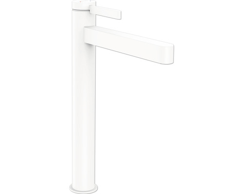 Robinet de lavabo pour vasque à poser hansgrohe Finoris blanc mat 76070700