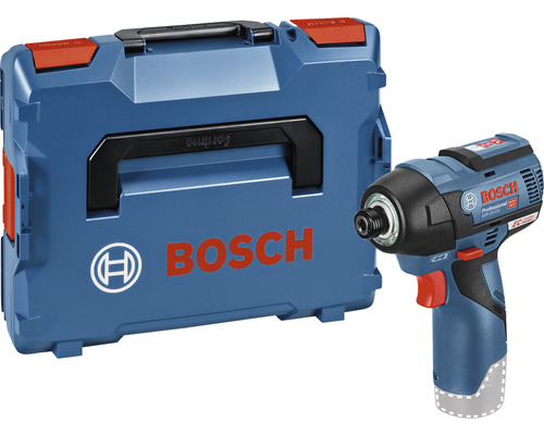 Visseuse à choc sans fil Bosch Professional GDR 12V-105 1/4 six pans  creux, y compris 2 x batteries (2.0Ah) et chargeur - HORNBACH Luxembourg