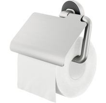 Toilettenpapierhalter aus Metall mit Papierrolle