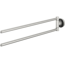 Handtuchhalter mit zwei schwenkbaren Armen für das Badezimmer