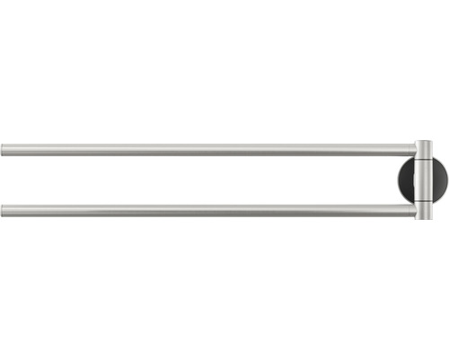 Handtuchhalter aus Metall mit zwei Stangen