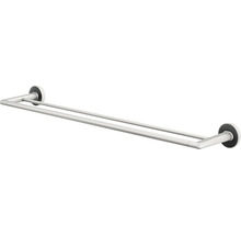 Doppelter Handtuchhalter aus Metall zur Wandmontage
