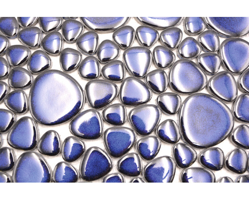 Mosaikfliesen in Kieselform