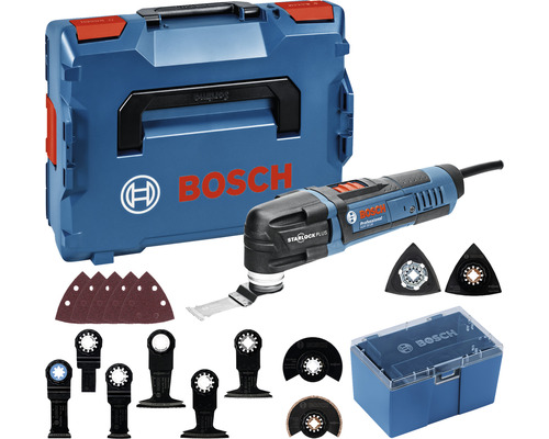 Outil multifonctions Bosch Professional GOP 30-28, avec accessoires
