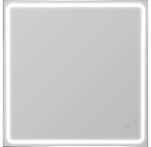 Quadratischer Badspiegel mit LED Beleuchtung