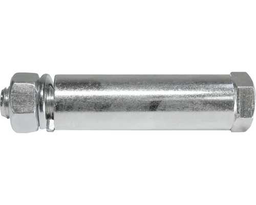 Tarrox Accessoires pour essieux pour roue 150-225 mm, 20 à 12 mm, moyeu 60 mm Boulon métallique avec écrou et rondelle
