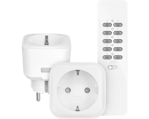 Ensemble de prises télécommandées avec télécommande