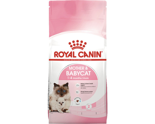 Katzenfutter trocken ROYAL CANIN Mother & Babycat Katzenfutter für tragende Katzen und Kitten 2 kg