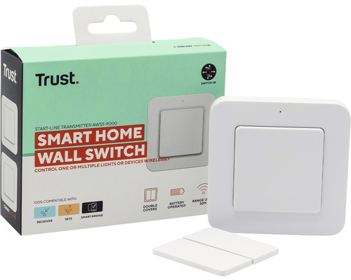 Trust Smart Home Wandschalter mit Verpackung