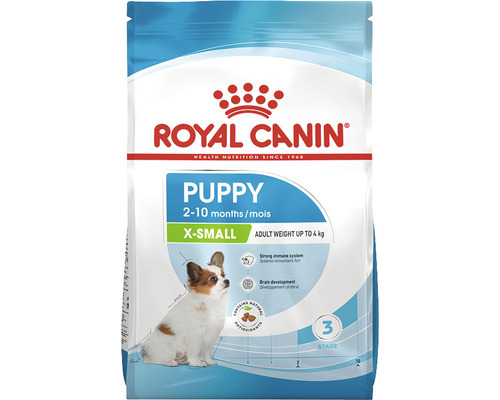 Croquettes pour chiens ROYAL CANIN X-Small Puppy Croquettes pour chiots de très petites races de chiens 1,5 kg