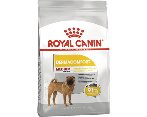 Aliment pour chien Royal Canin médium Dermacomfort, 3 kg