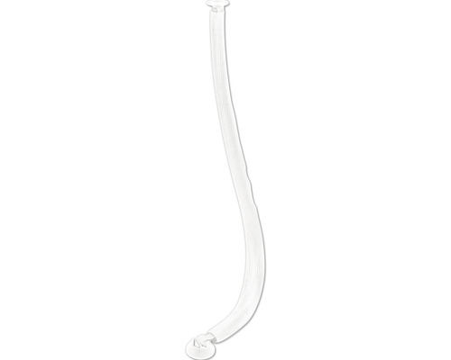 Guide-câbles FLEXIT M blanc pour piètements de table réglables en hauteur