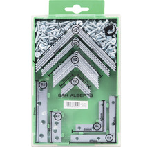 Jeu d''équerres d''assemblage GAH Alberts avec vis