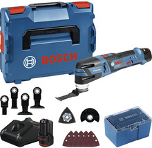 Ensemble d''outils multifonctions Bosch avec accessoires et coffret de rangement
