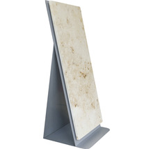 Échantillon de carreaux en marbre sur un présentoir