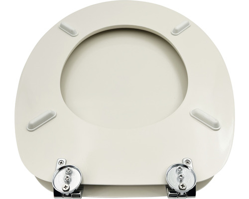 Abattant de WC avec charnières en métal
