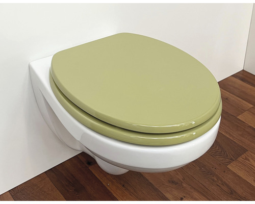 WC suspendu avec siège de toilette