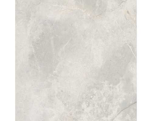 Carrelage sol et mur en grès cérame fin Lido 119,7 x 119,7 x 0,8 cm blanc mat rectifié