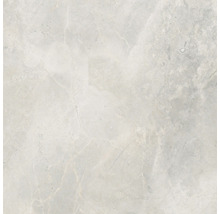 Feinsteinzeug Wand- und Bodenfliese Lido 119,7 x 119,7 x 0,8 cm weiß glänzend rektifiziert