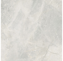 Feinsteinzeug Wand- und Bodenfliese Lido 119,7 x 119,7 x 0,8 cm weiß glänzend rektifiziert