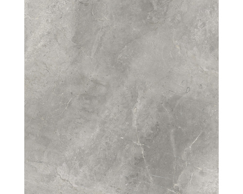 Carreau de sol gris aspect marbre
