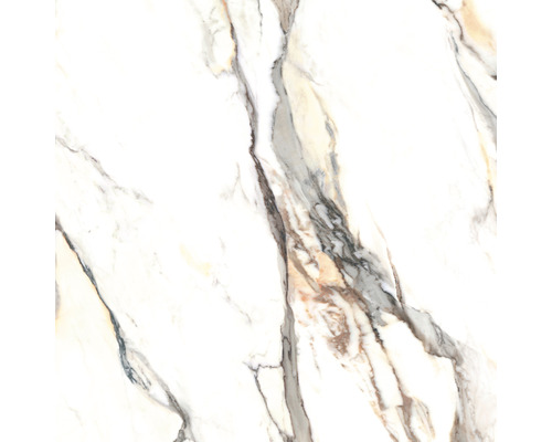 Gros plan d''un carreau blanc avec veinures de marbre