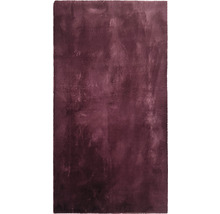 Tapis rectangulaire à poils longs