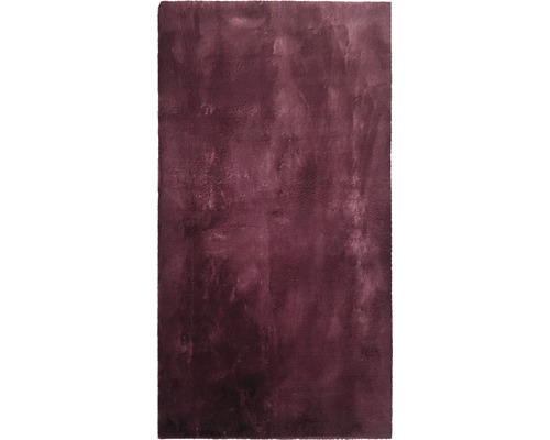 Tapis rectangulaire à poils longs