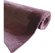 Tapis enroulé à poils longs