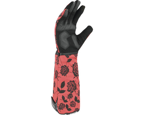 Gant de jardin avec motif de roses