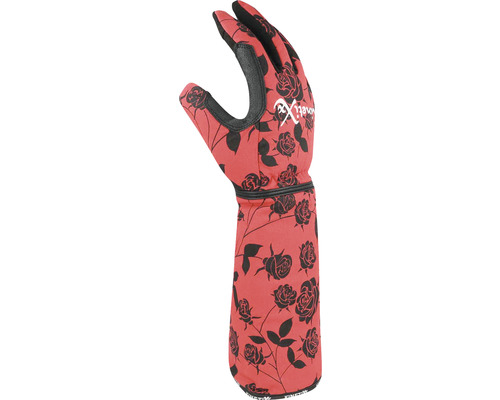 Gant de jardin avec motif de roses