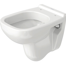 WC suspendu DURAVIT D-Code cuvette à fond creux avec bride de rinçage court blanc sans abattant WC 2211090000-thumb-0